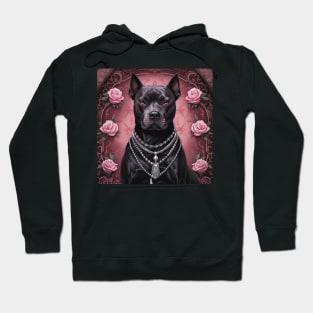 Black Staffy Hoodie